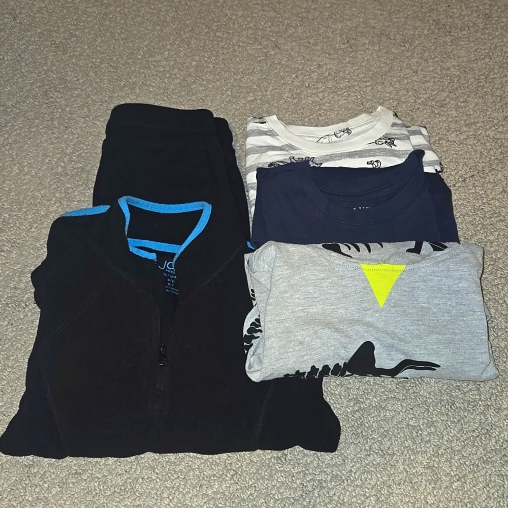 Set of long tees
